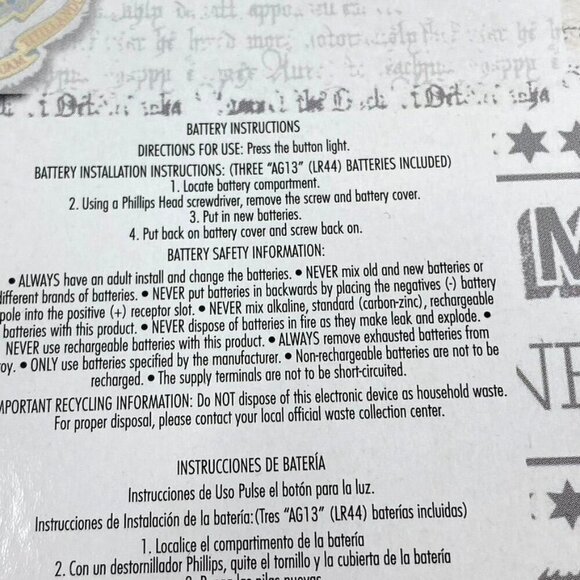 Disguise Harry Potter Light Up Deluxe Wand Halloween Accessory Wizarding World - Picture 4 of 6